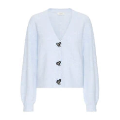 B.YOUNG Dame Cardigan BXOMEA - Cashmere Blue MELANGE