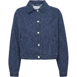 B.YOUNG Dame Jakke BYKANILLA - Mid Blue Denim