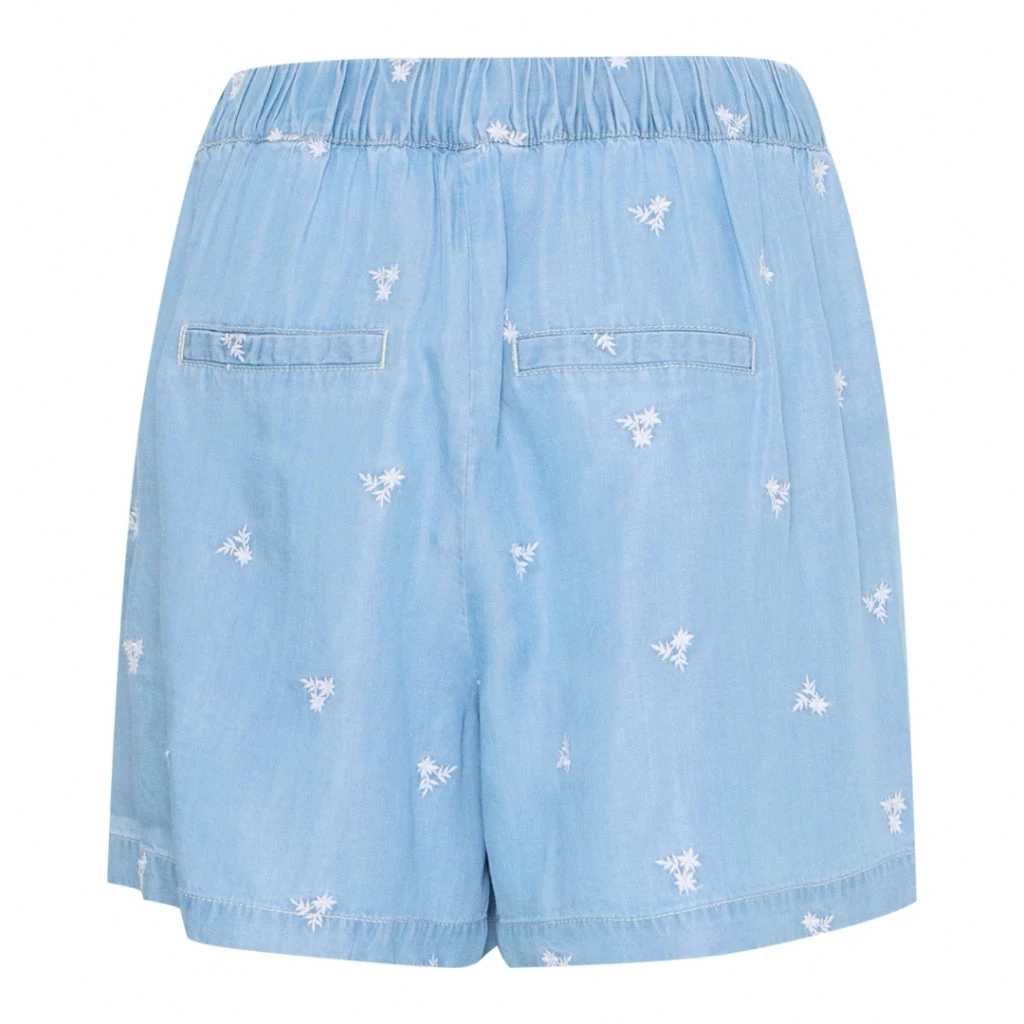 B.YOUNG Dame Shorts BYKOSMO - Light Blue Denim - Billede 2