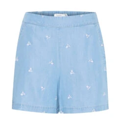 B.YOUNG Dame Shorts BYKOSMO - Light Blue Denim