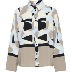 B.YOUNG Dame Skjorte BYFAVIA - Humus Blocks