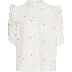 B.YOUNG Dame Skjorte BYFUNNI - Off White Mix