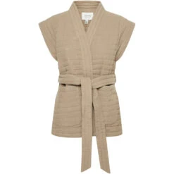B.YOUNG Dame Vest BYESTINO - Roasted Cashew