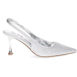 Shoes Blanche Dame Sko 7077 - Silver