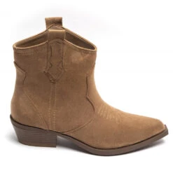 Shoes Vanessa Dame Cowboystøvler 9653A - Camel