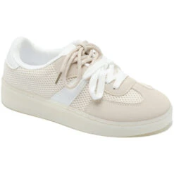 Shoes Delia Dame Sneakers 6501 - Beige