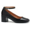 Shoes Dominique Dame Sko 77-559 - Black