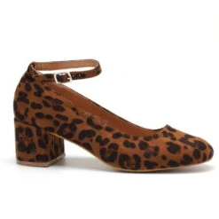 Shoes Dominique Dame Sko 77-559 - Leopard