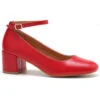 Shoes Dominique Dame Sko 77-559 - Red