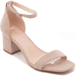 Shoes Edera Dame Stiletter Med Blokhæl 6894 - Kaki