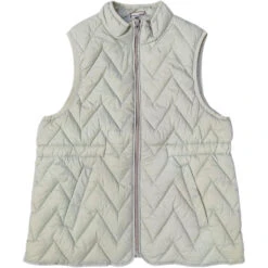 Fransa Dame Vest FRBAPADDING 3 - Desert Sage