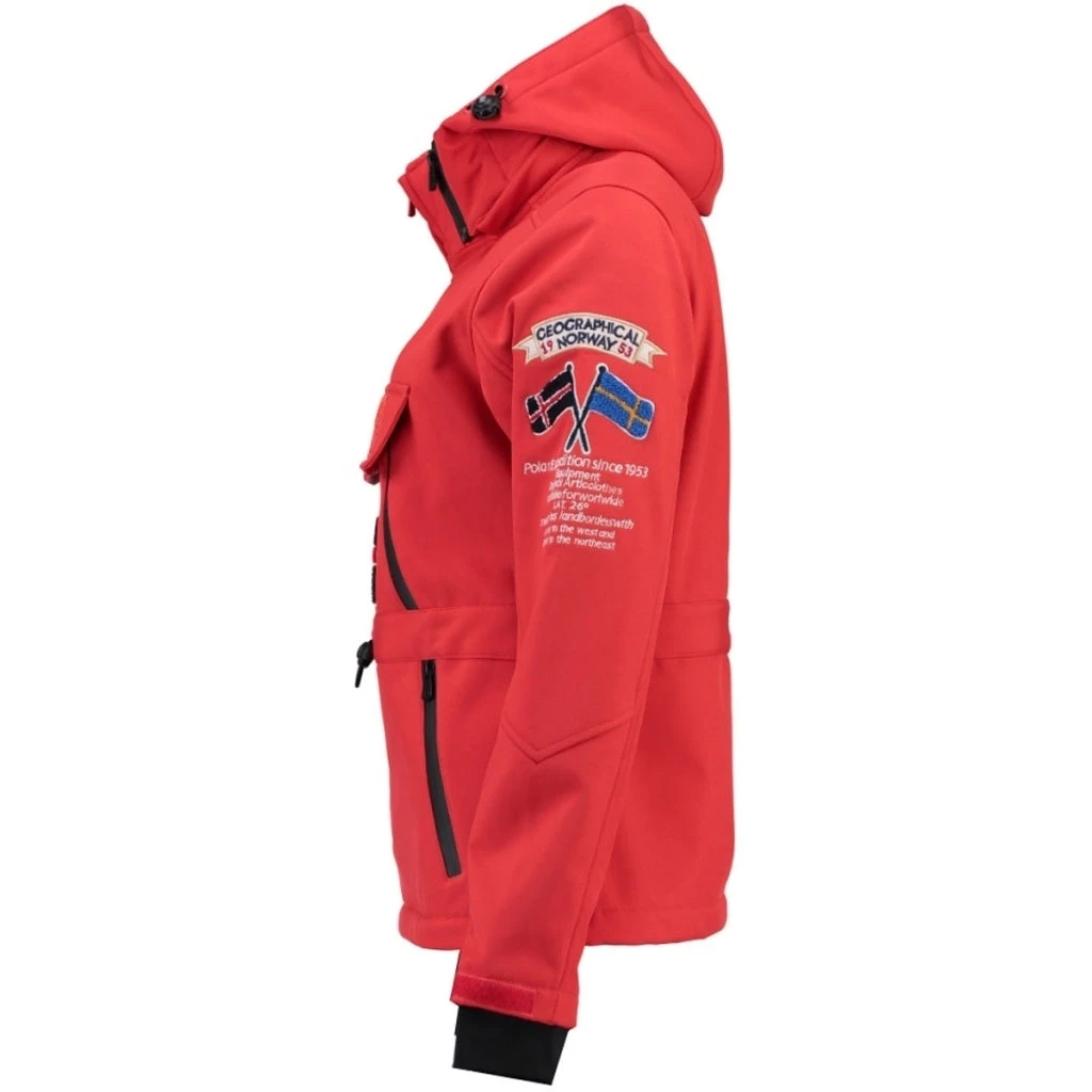 GEOGRAPHICAL NORWAY Softshell Dame TULBEUSE - Red - Billede 2