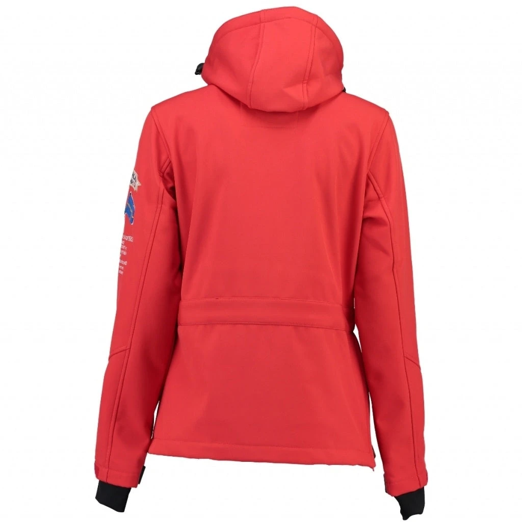 GEOGRAPHICAL NORWAY Softshell Dame TULBEUSE - Red - Billede 3