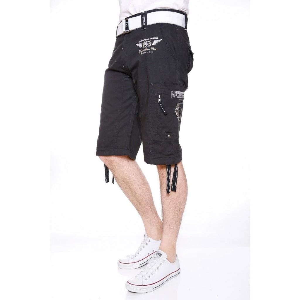 Geographical Norway Børne Shorts Pastrami - Black - Billede 3