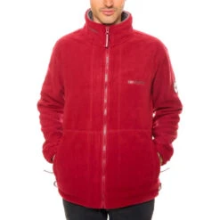 GEOGRAPHICAL NORWAY Georaphical Norway Mænd Fleece Trøje Korleon - Red
