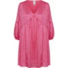 Ichi Dame Kjole IXDREW - Shocking Pink