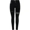 Jewelly Dame Jeans JW7048-1 - Black