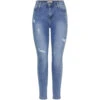 Jewelly Dame Jeans C419 - Denim