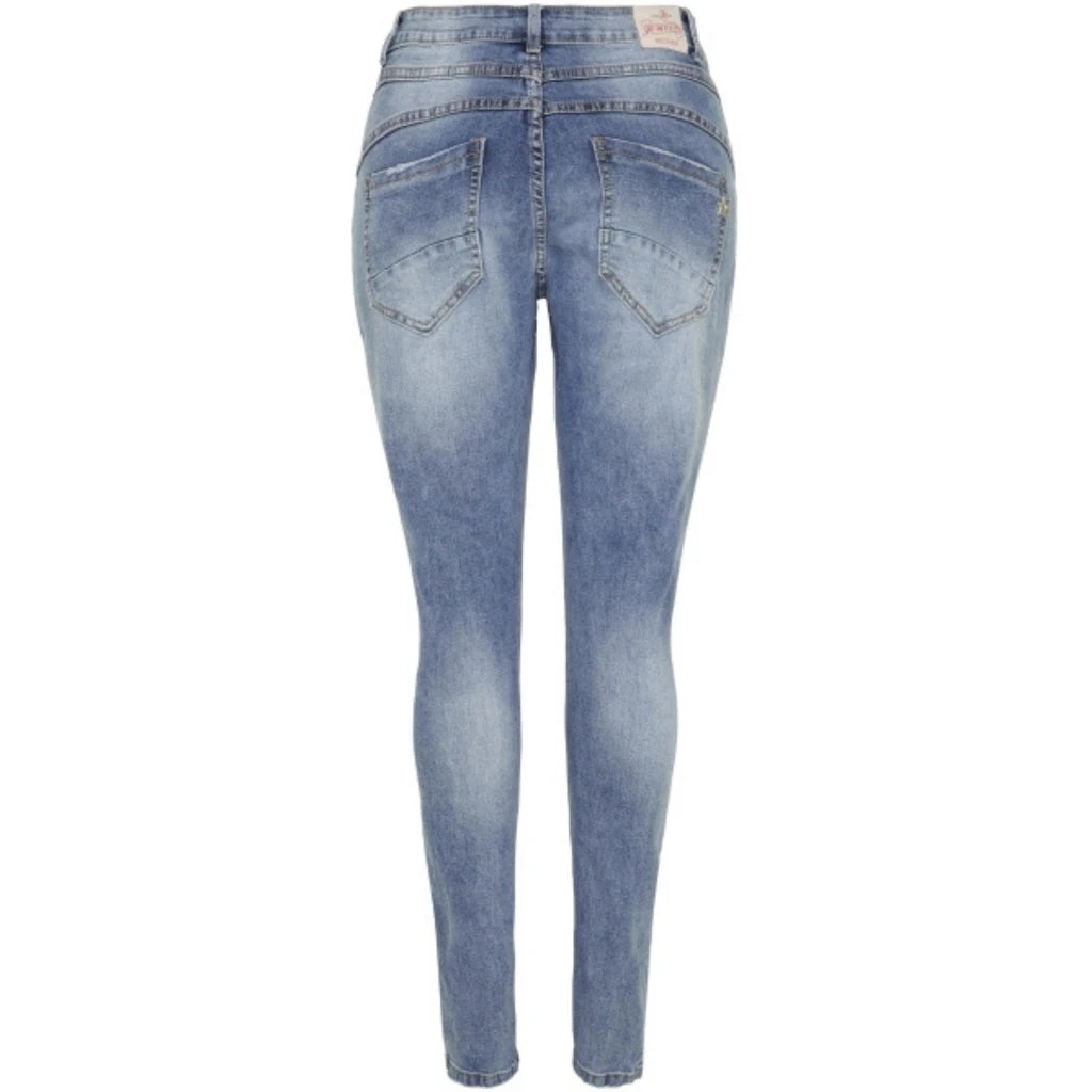 Jewelly Dame Jeans JW2253 - Denim - Billede 2