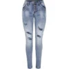 Jewelly Dame Jeans JW2253 - Denim