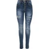 Jewelly Dame Jeans JW2672 - Denim