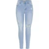 Jewelly Dame Jeans JW607 - Denim