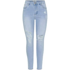 Jewelly Dame Jeans JW607 - Denim