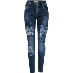 Jewelly Dame Jeans JW7021 - Denim Blue