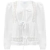 LIBERTÉ DAME BLUSE MERLE - White