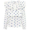 LIBERTE Dame Bluse HEATHER 22165 - WHITE BLUE CHERRY