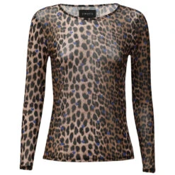 LIBERTÉ Dame Bluse MESH - LUX LEO COBOLT HEART