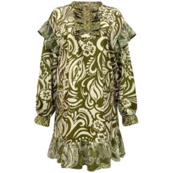 LIBERTÉ Dame Kjole TIA - Army