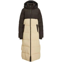 LULULIA Dame Clara Long Puffer - Beige