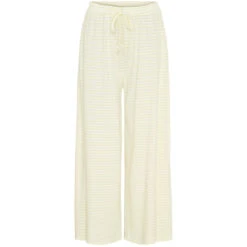 Lululia Dame Bukser LuChloe 62671 - Yellow/White