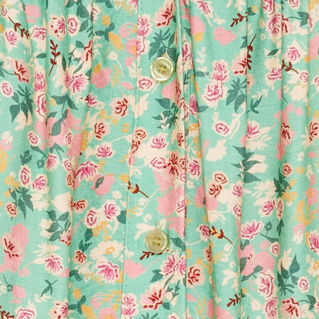 Lululia Dame Kjole LuMonica 7124 - Aqua6632tpf - Billede 4