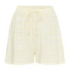 Lululia Dame Shorts LUSELMA 62781 - Yellow/White