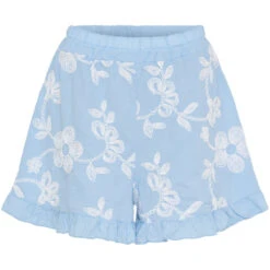 Lululia Dame Shorts LuRosanna 7006 - Celeste