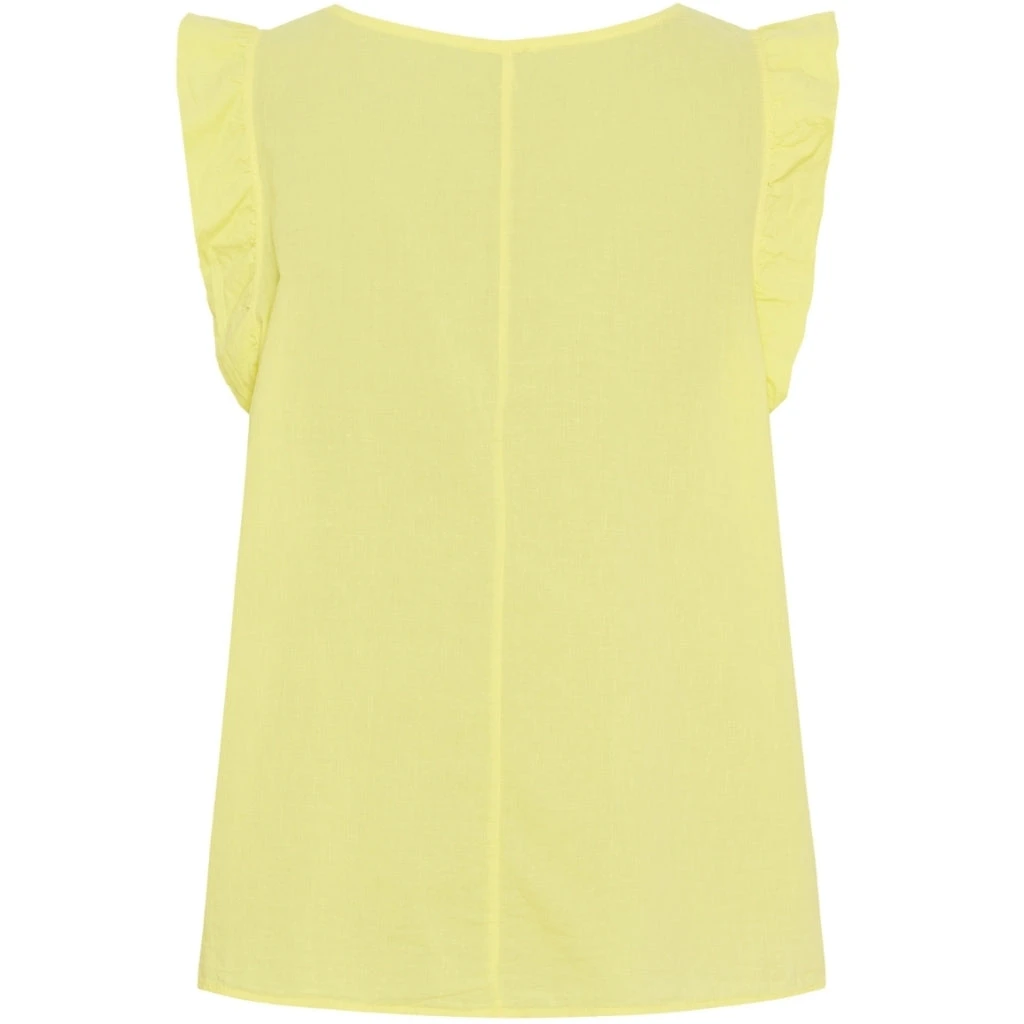 Lululia Dame Top LuTanja 82708 - Giallo3275 - Billede 2