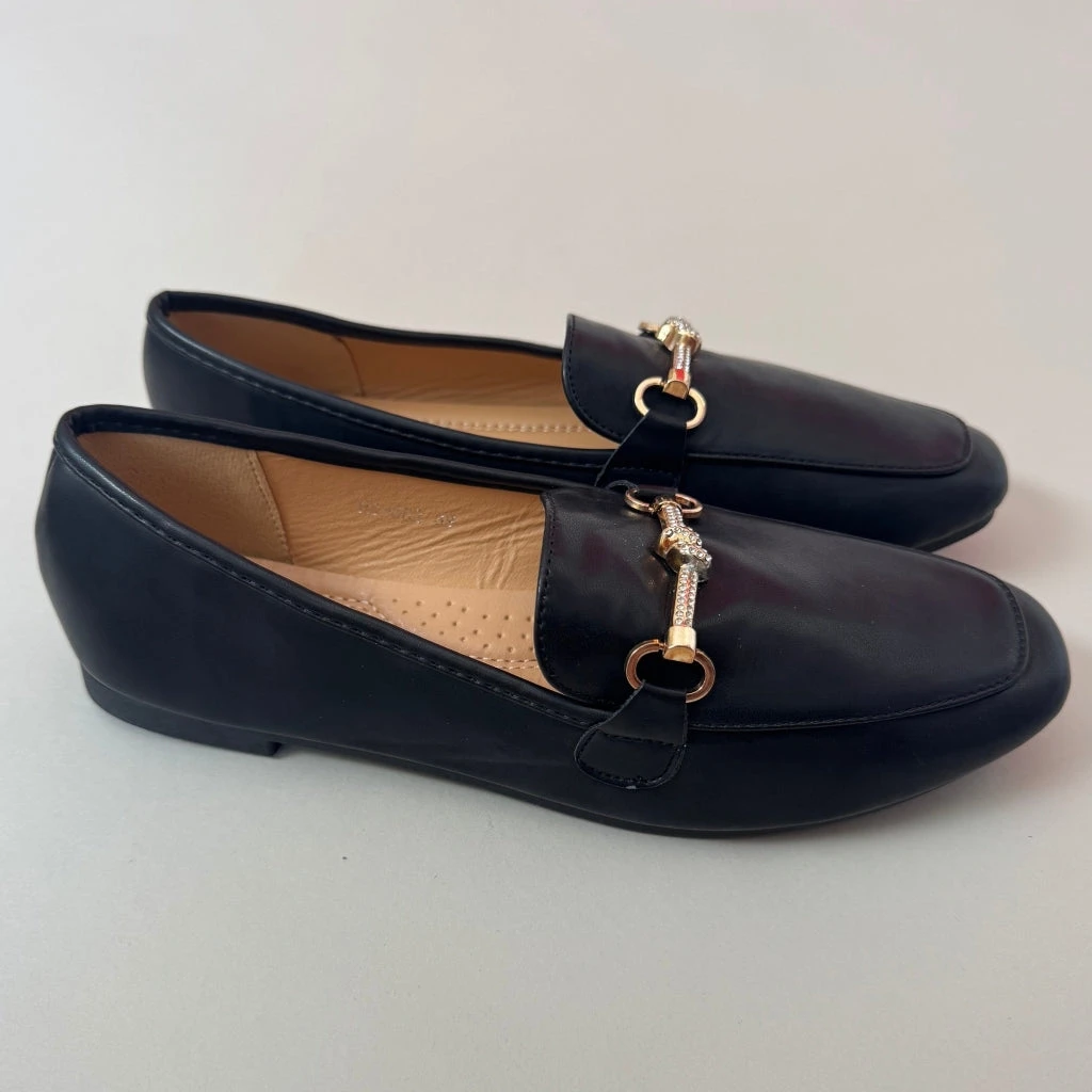 Shoes Madeline Dame Loafers H8-562 - Black - Billede 2
