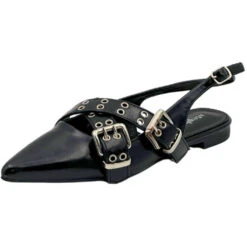 Shoes Marlene Dame Slingback Ballerina P-1426 - Black