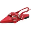 Shoes Marlene Dame Slingback Ballerina P-1426 - Red