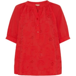 Marta Du Chateau Dame Bluse MdcAlicia - Red