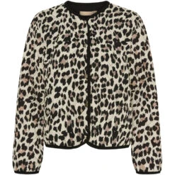 Marta Du Chateau Dame Jakke MdcRoseanne - Beige Leo