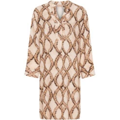 Marta Du Chateau Dame Kjole 2604B - Beige New