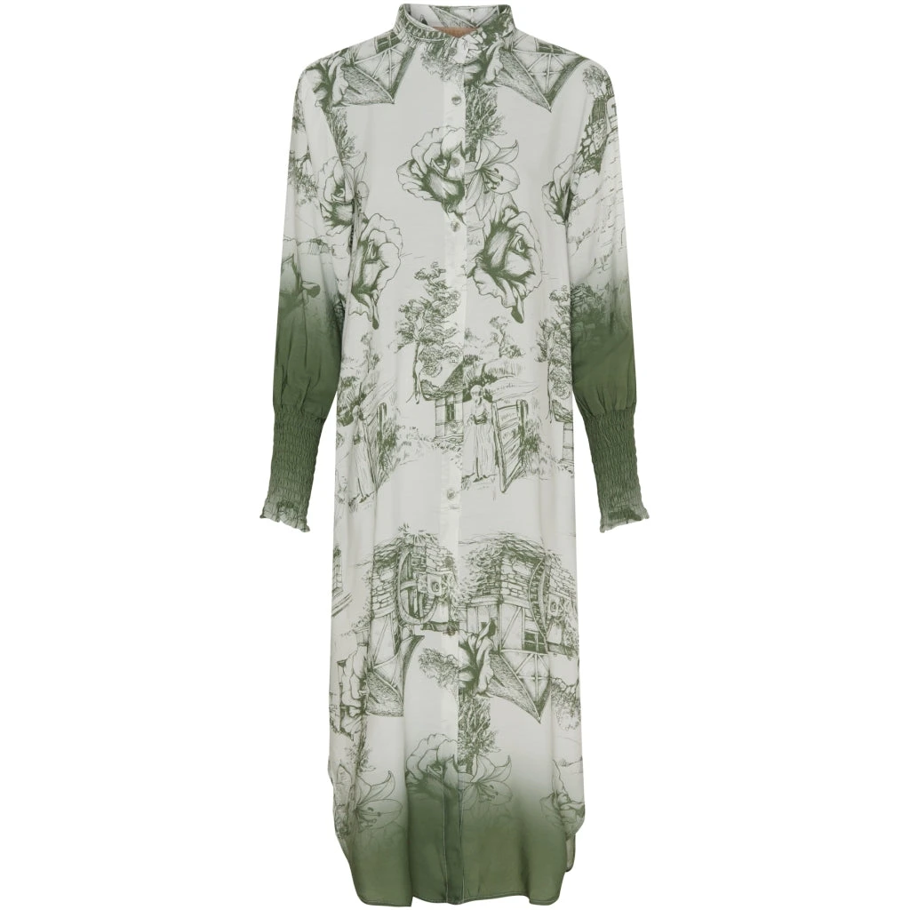 Marta Du Chateau Dame Kjole MdcMerle 4991b. - Military9580