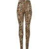 Marta Du Chateau Dame Leggins MDC-122 - Leo Print