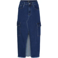 Marta Du Chateau Dame Nederdel MdcElena MDC114-JW726 - Denim