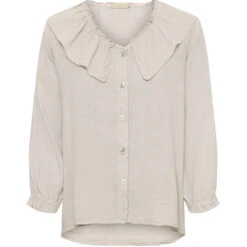 Marta Du Chateau Dame Skjorte K1123 - Beige