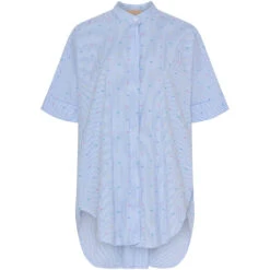 Marta Du Chateau Dame Skjorte MdcFia - Lightblue