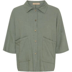 Marta Du Chateau Dame Skjorte MdcMinna - Military